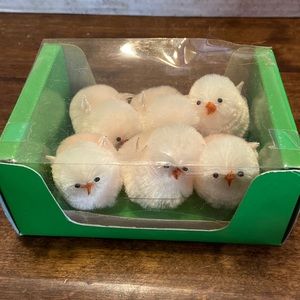 Vintage Puff Ball Easter Chicks